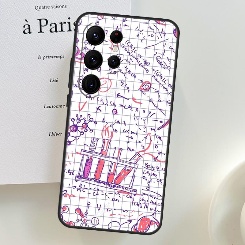 Научный биологический лабораторный чехол для Samsung Galaxy S26 Ultra S24 S23 S22 S21 S25 Ultra S10 S20 Plus S25 FE Чехол для телефона