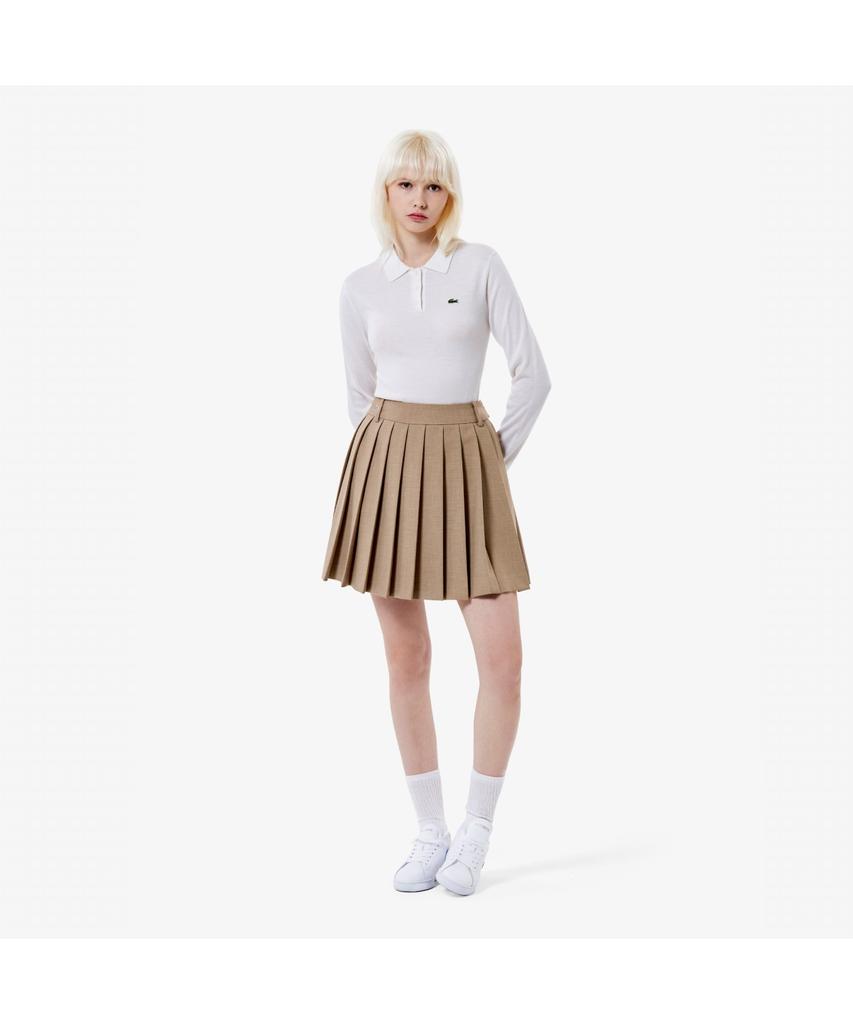 Lacoste Women'S Wool-Like Skirt Jf409E-55N 02S