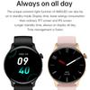 Новые умные часы 2025 года с NFC и GPS для женщин, AMOLED-дисплей с функцией Always on, звонки по BT, монитор сердечного ритма, артериального давления, фитнес-трекер, смарт-часы с HD-экраном 66*466