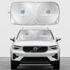 Автомобильный солнцезащитный козырек на лобовое стекло Автомобильная внутренняя ткань от солнечных ожогов для Volvo Xc60 Xc90 V40 V60 S60 V50 V90 S80 C40 XC40 V70 XC70 C30 C70