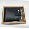 RSINC Genuine Leather Handmade Credit Card Id &Cash Wallet Cash Bifold Black BL B0DS8MX7S3