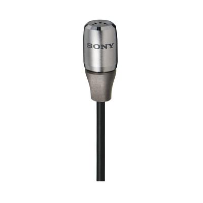 Sony Конденсаторный микрофон для смартфонов с держателем-клипсой в комплекте монофонический/для ECM-SP10