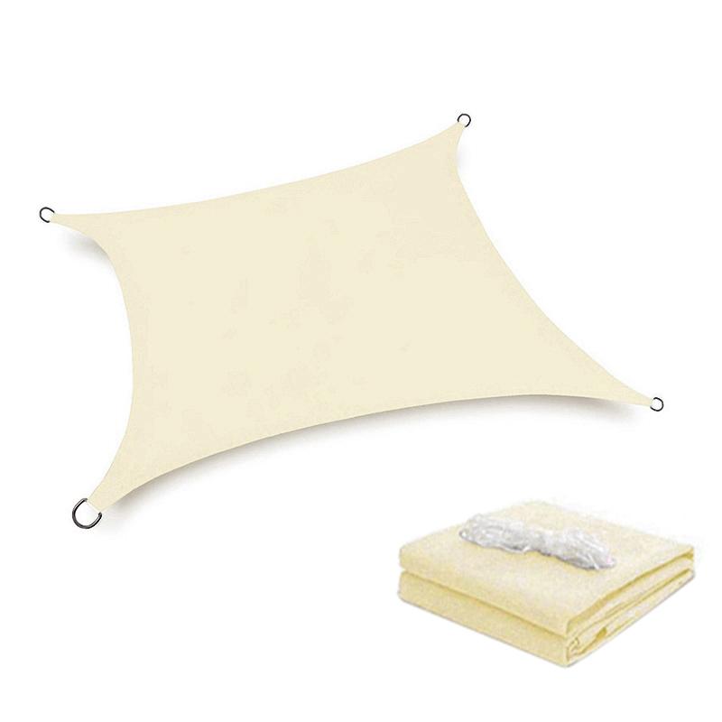 Водонепроницаемый тент-парус для сада, патио, укрытие от солнца, защита от ультрафиолета, уличный тент для кемпинга, тент для затенения бассейна, утолщенный тент