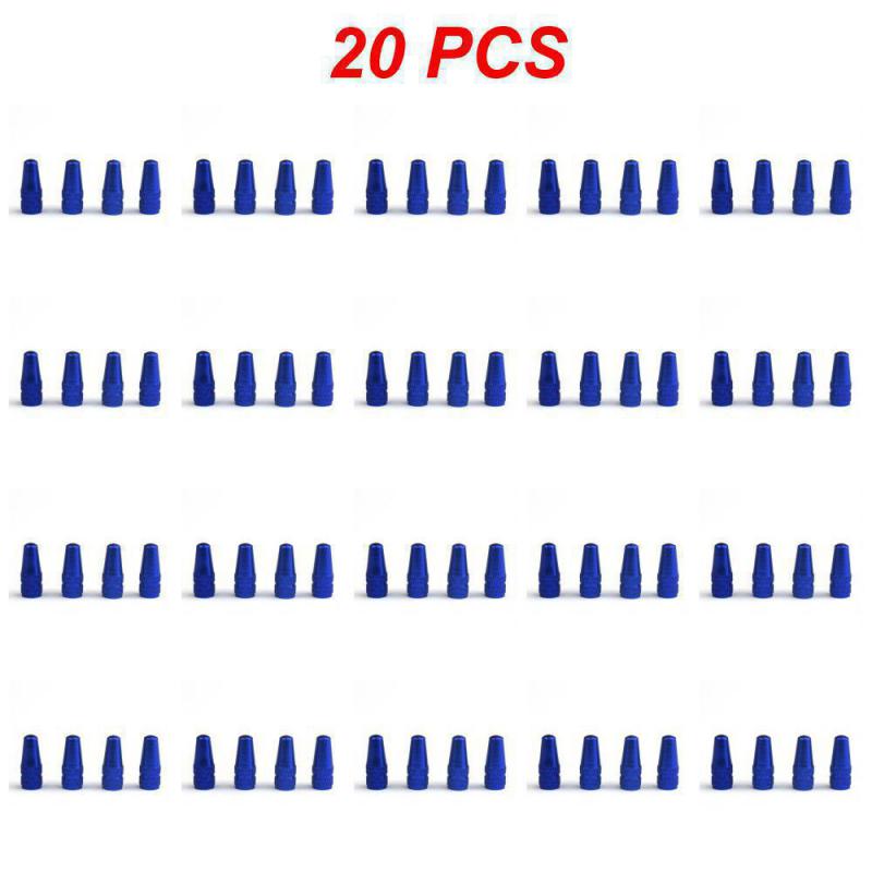 10/20 шт. колпачки для вентилей шин универсальные портативные для французских насадок из алюминиевого сплава для автомобилей мотоциклов пылезащитный чехол