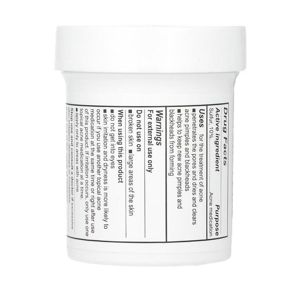 Мазь от прыщей De La Cruz с 10% серой, максимальная концентрация 73,7 г, 2 шт.