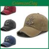 Premium Cotton Baseball Cap For Men With Stylish Embroidery And Classic Round Brim For Outdoor Enthusiasts