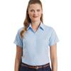 Premier Женская/женская фирменная перламутровая оксфордская рубашка с короткими рукавами