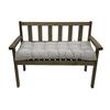 90x50CM Outdoor Bench Cushion Cotton High Elastic Non-slip Rectangle Solid Color Soft Thicken Lounger Garden Patio Furniture Seat Mat Pad Cover