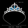 Аксессуары на день рождения Корона принцессы Ободок Украшения для волос Хрустальная корона Новая тиара со стразами