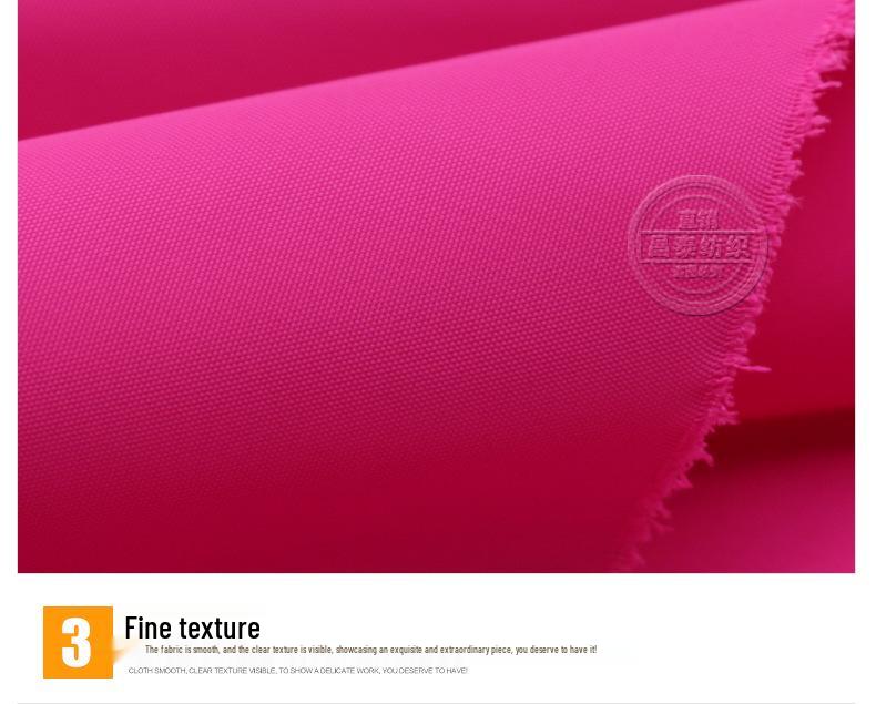 Polyester 150D Imitation Memory Coated Twisted Windbreaker Jacket Fabric