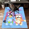B-Blucy Design Area Rug Personalized Name- Non-Slip, Soft & Cozy Floor Mat for Living Room, Office - Indoor/Outdoor Carpet