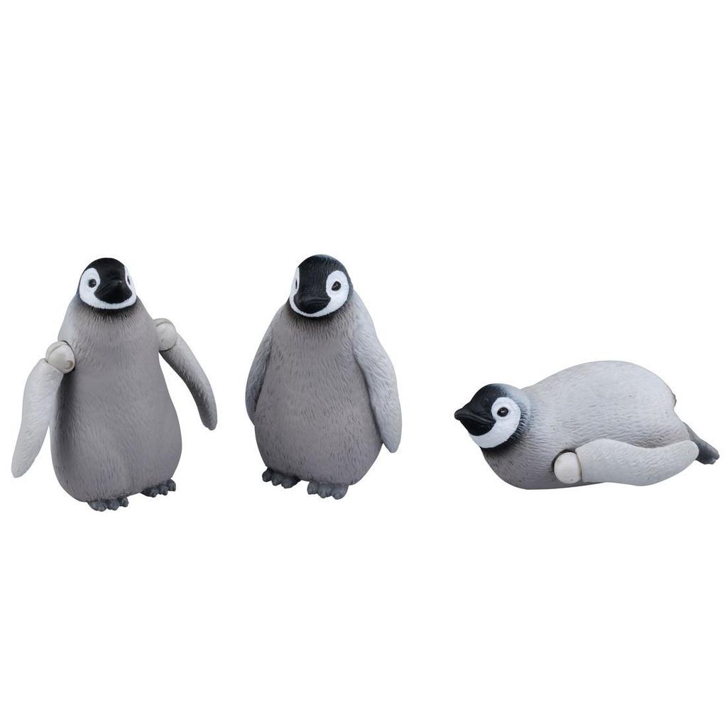 TAKARA TOMY Emperor Penguin Animal Dinosaur Realistic Moving Figure Toy Ages 3 and Up Passes Toy Safety Standards ST Mark Certification ANIA TAKARA