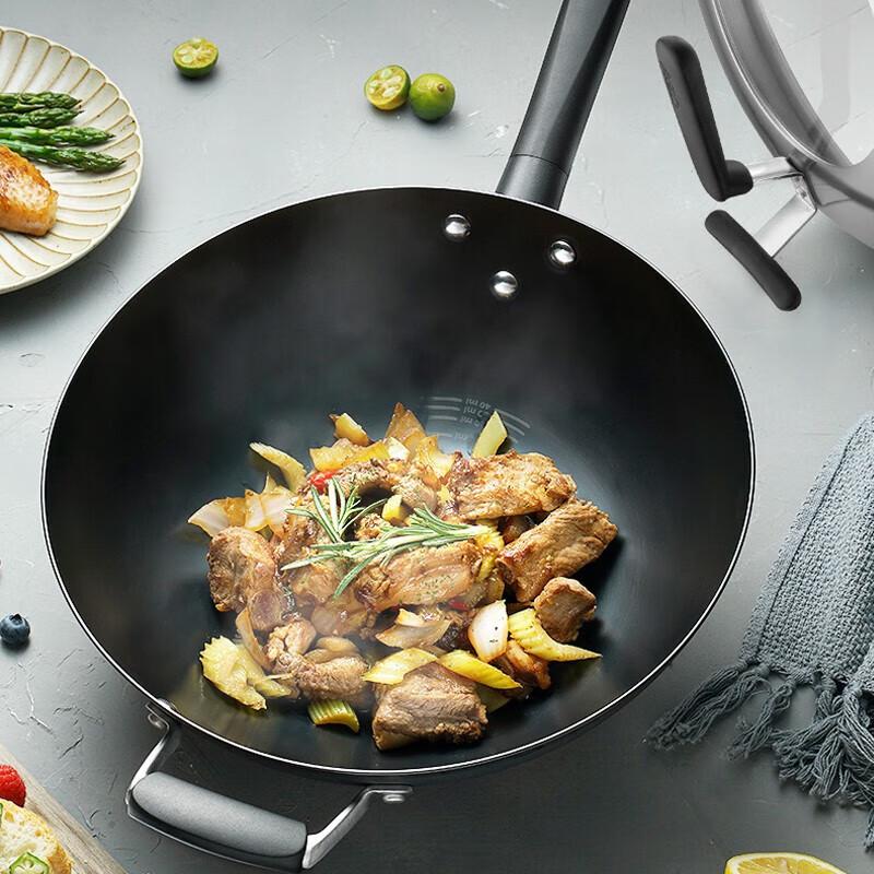 ASD Rust-Proof Cyclone Cast Iron Wok