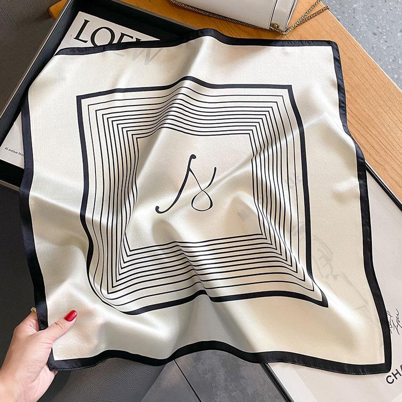 100% Натуральный Шарф из Шелка Женский Квадратный Галстук на Шею Шарфы Шали Накидки для Леди Фуляр Шарфы Пашмина Женский Хиджаб Бандана буфанда