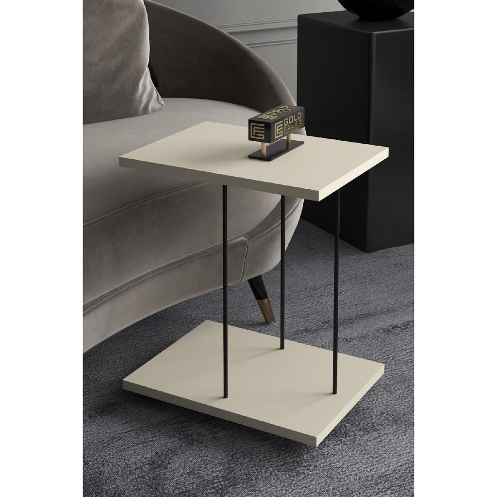 Приставной столик Сервировочный столик на колесиках, прямоугольный, из атлантической сосны