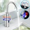 Светодиодный электрический кран Мгновенный нагрев Мгновенный водонагреватель Смеситель для кухни