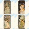ART Альфонс Муха Чехол для телефона Samsung S26 S24 S22 S25 Ultra S9 S20 FE S23 Plus S10 S21 Ударопрочный Чехол Funda