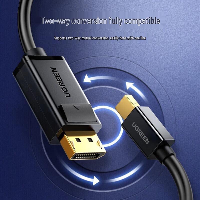 UGREEN Mini DisplayPort to DisplayPort Adapter Cable 4K