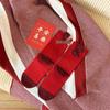 New Year Red Cotton Socks