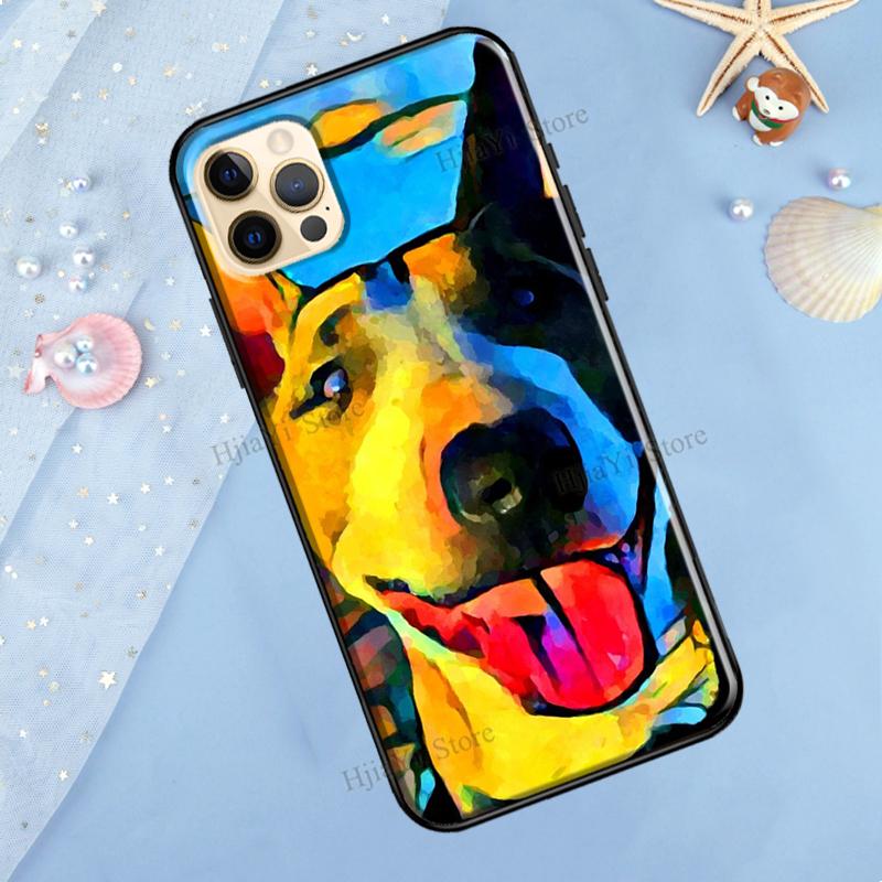 Чехол для щенков Бультерьера для iPhone 13 Pro Max 12 Mini X XR XS Max SE 2020 8 7 Plus 11 Pro Max Чехол для телефона