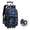 2 Wheels Travel Rolling Luggage Bag School Trolley Backpack For Boys Kid 'S Travel Backpack On Wheels School Backpacks Child
