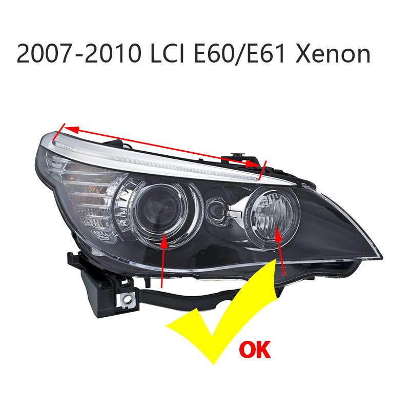 For BMW E81 E82 E87 E88 E90 E92 M3 E93 E60 E70 X5 E71 X6 X6M E89 Z4 2007-UP 2x 240W 6000K Lamp LED Angel Eyes Marker Light Bulbs