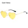 Fancy Accessories UV400 Protection Heart Sun Glasses Heart-Shaped Sunglasses Shades 90s Glasses