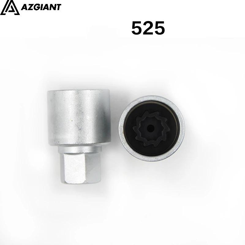 1 шт. Инструмент для снятия противоугонных винтов автомобильных шин, гильза-ключ для Volkswagen Beetle Polo Golf Jetta Passat CC Tiguan, Инструменты для ремонта