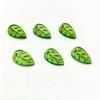 20pcs/lot Green Small Leaf Shape Beads For Jewelry Making Handmade DIY Accessories