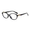 Vivienne Westwood Saturn Small Frame Cat-Eye Glasses for Women - Retro Style, Anti-Blue Light Eyewear
