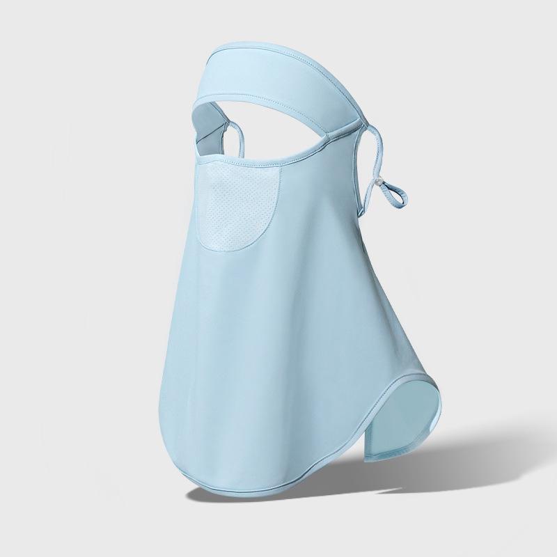 Румяна Уголок глаза 3D Маска от солнца: Дышащий, защищающий от УФ-лучей нейлон «ледяной шелк» для лета для женщин