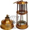 30.48 Cm Vintage Portable Antique Brass Marine Ship Lantern Nautical Minor Oil Lamp