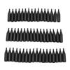 50pcs Needle Tips Eyebrow Eyeliner Lips Tattoo Needle Nozzle Caps for 1P 3R Black