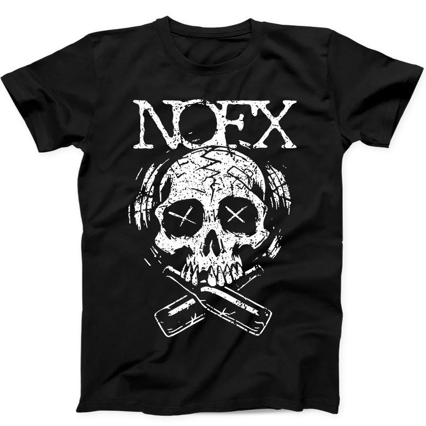 NOFX Череп Пиво Группа Никогда Не Доверяй Хиппи Музыка Футболка Свитшот Худи 200