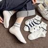 2 пары коротких носков с вышивкой в мультяшном стиле, короткие хлопковые носки, дышащие и милые, подходят для весны и лета, детские носки