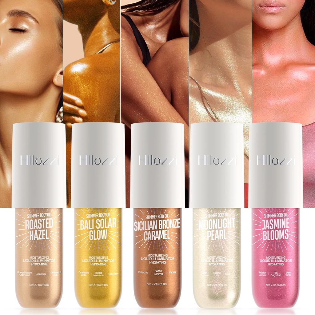 This shimmering body highlighter has a beautiful, subtle shimmer and is perfect for parties and gatherings.