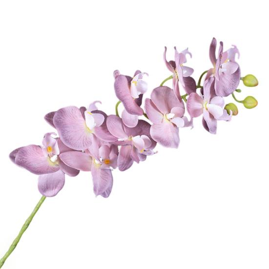 Искусственные стебли орхидеи «Мотылёк» Искусственные цветы фаленопсис Неприхотливые в уходе Искусственные цветы