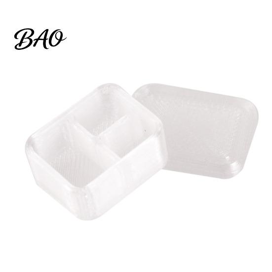 1:12 Scale Lunch Box 5Pcs Mini Boxes, Miniature Bento Box, Tiny Single-grid Food Container with Lid for Doll Mansion Kitchen Accessories Small Replica