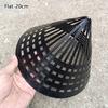 1Pcs Plastic Fishing Cage Cover 7.5/9/11/20/21/30cm Tapered Monopterus Albus Loach Eel Basket Basket Fishing Tool Outdoor