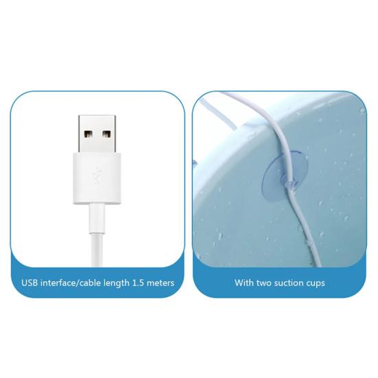 Турбинная стиральная машина USB для путешествий, малошумная стиральная машина с воздушными пузырьками, ультразвуковая вращающаяся машина для носков, нижнего белья, посуды, турбинная стиральная машина