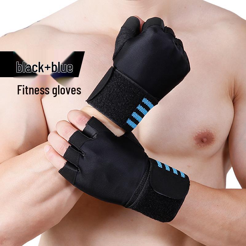Тонкие перчатки для фитнеса унисекс: Нескользящие, износостойкие, противомозольные тренировочные перчатки для гантелей, подтягиваний и турников.