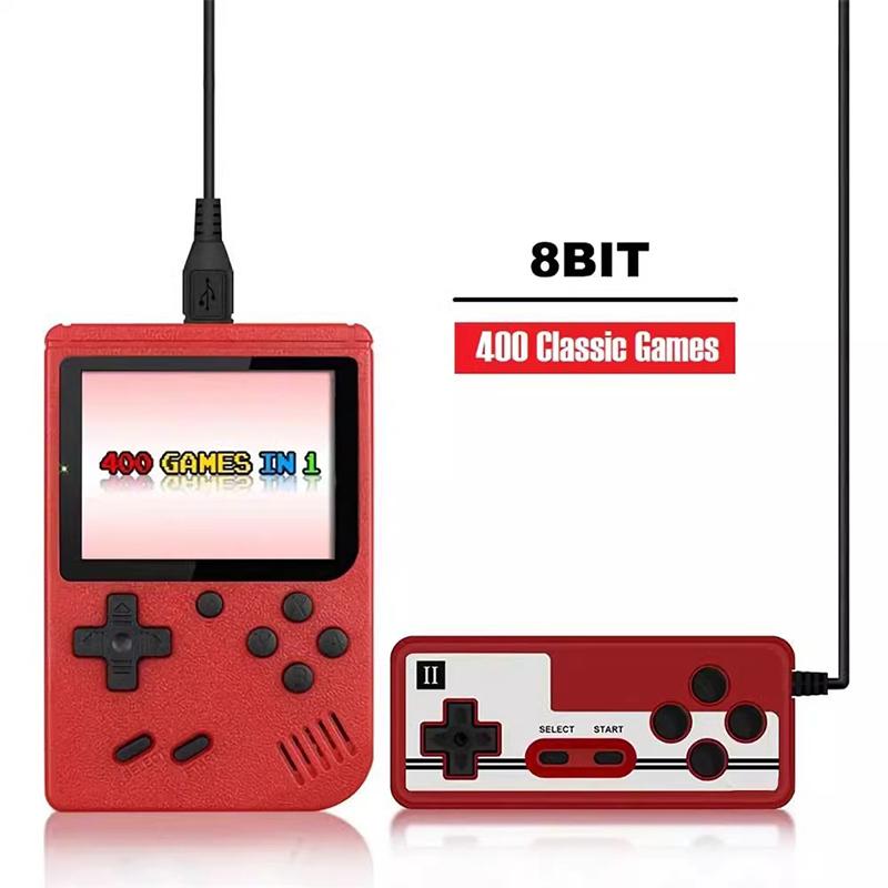 Мини 400 в 1 Портативная игровая приставка Игра для двух игроков Портативная Классические Ретро-игры Аркадные игры Игра для мальчика