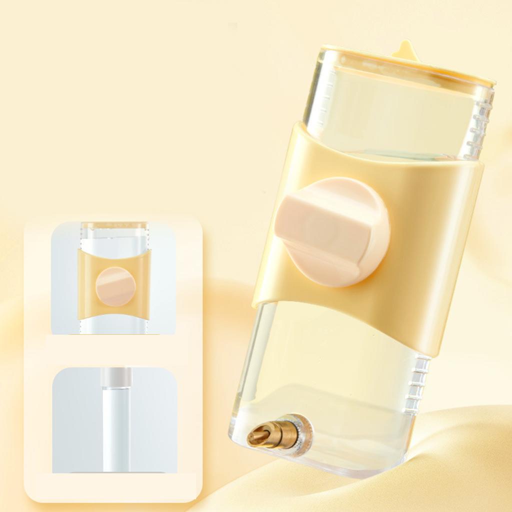 300ml Plastic Small Pet Water Drinking Fountain Bottle Feeder Parrot Dispenser Feeder Cage Hangable Bottles Leak Proof