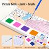 Portable Watercolor Doodle & Painting Book for Kids with Gouache Paints