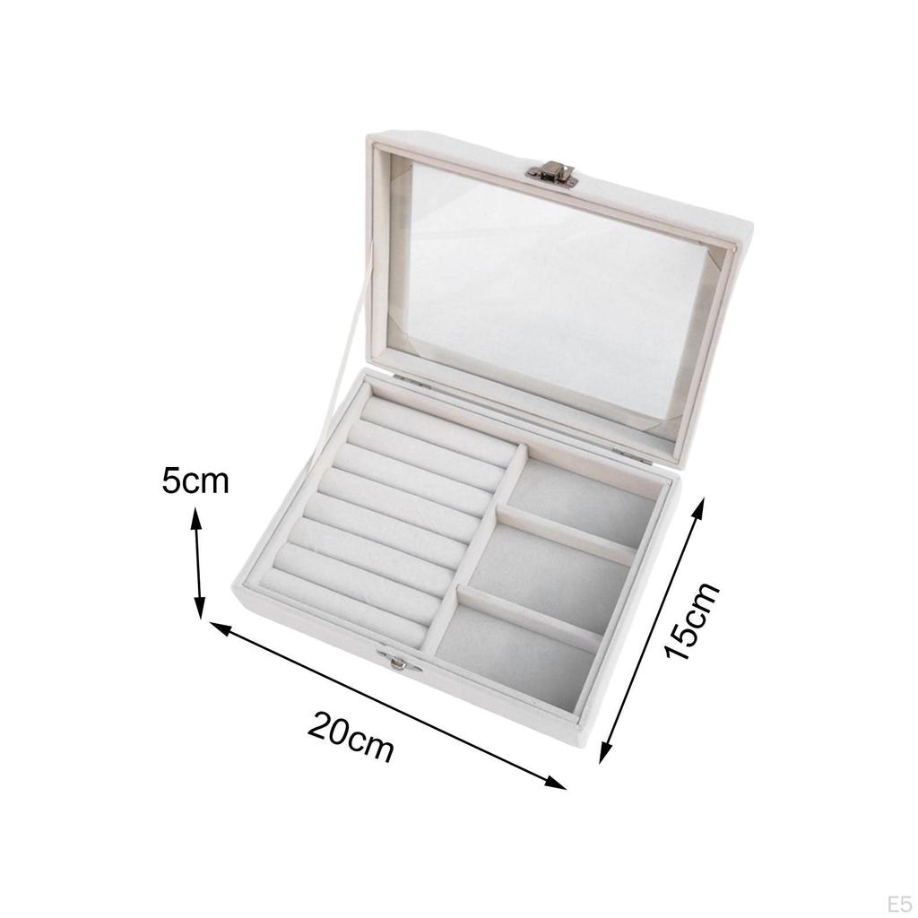 Compact Jewelry Storage Box for Travel - Keep Your Accessories Organized