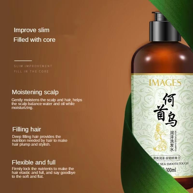 Шампунь с экстрактом имбиря и женьшеня, сапонины из семян чая горца многоцветкового, освежающий шампунь для контроля жирности волос, против перхоти и ухода за волосами