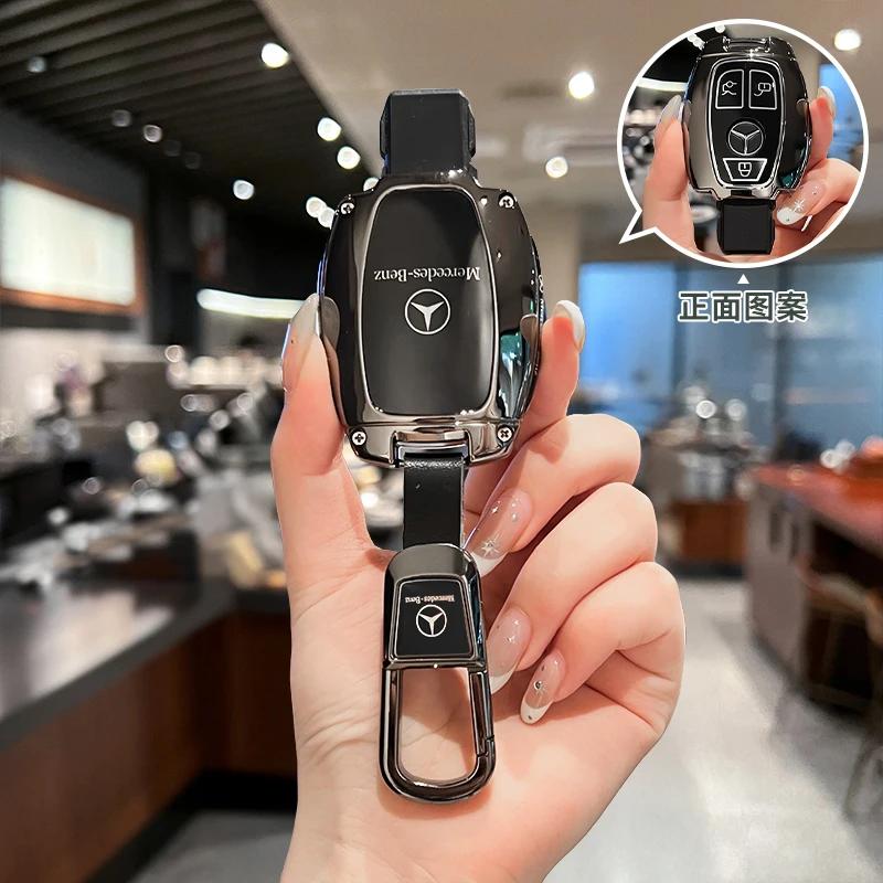 VFO1 Car Key Case Cover for Mercedes Benz A B C E G S Class GLS GLA GLK E200 E400 E63 S350 C260 C300 S400 S500 W204 W212 W176 Kering