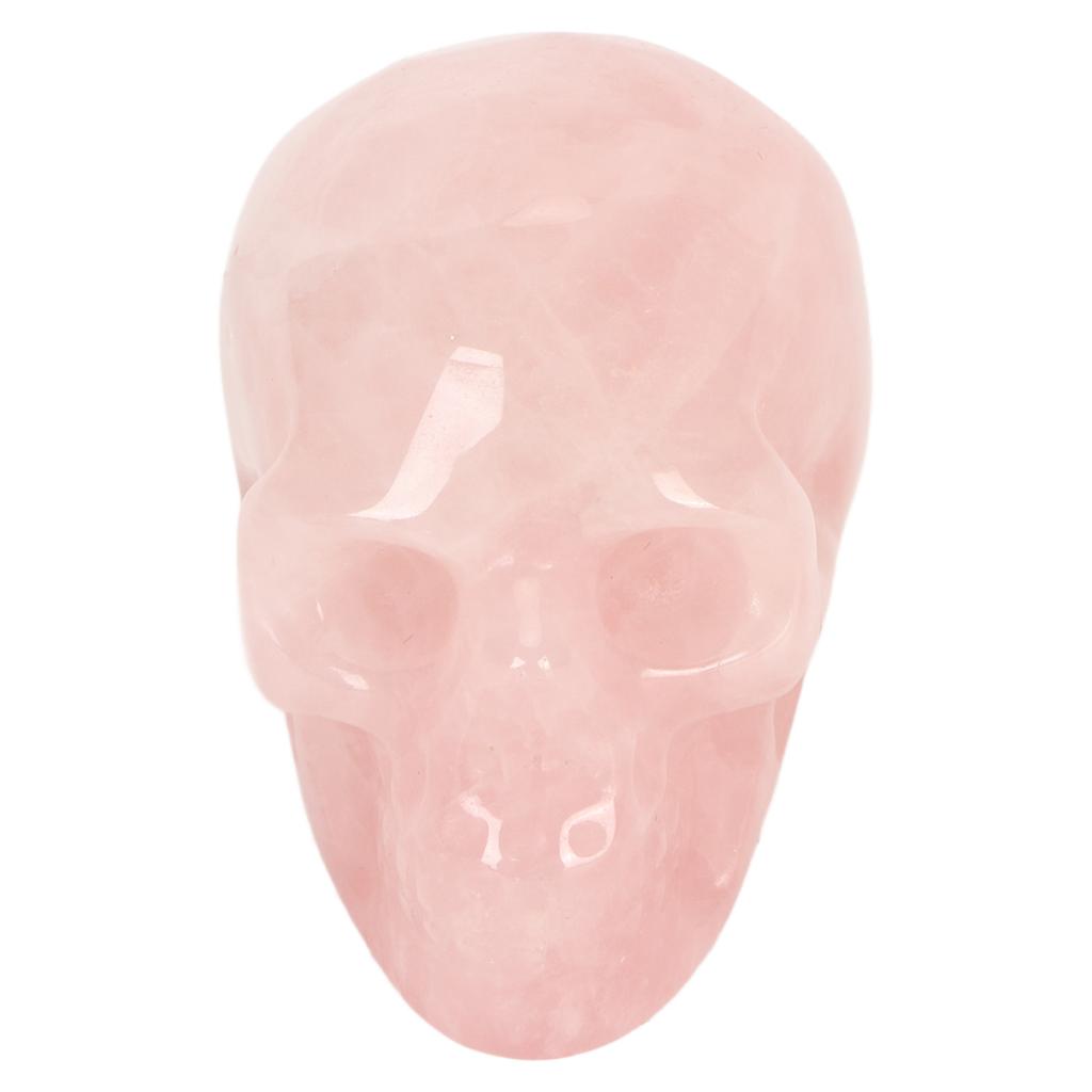 2 Inch Crystal Skull Head Hand Carved Polished Carving Skull Statue Miniature Skulls Ornaments for Meditation Relaxing