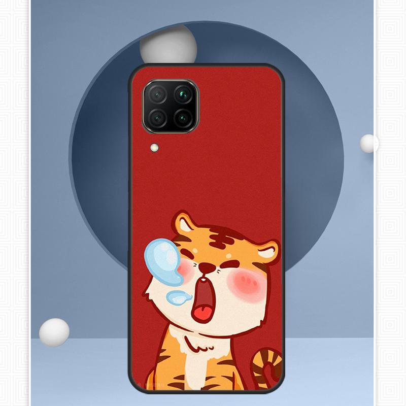 Забавный мультяшный тигр Для Huawei Nova 12i 12s 11i 8i Y91 Y60 Y70 Y72 Y90 Y61 9 10 SE P20 P40 Lite P30 P60 Pro Чехол