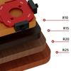 4 In 1 Woodworking Router Arcs Angle Positioning Template Corner Radius Routers Radius Jig Woodworking Positioning Tool